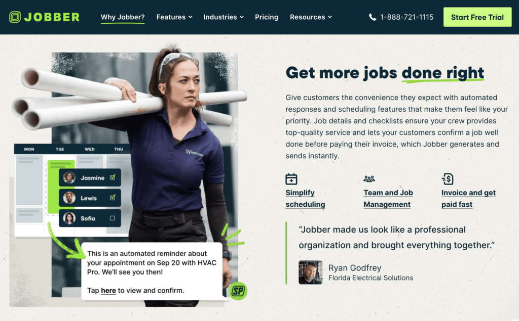 Jobber one of the best Apps for Lawn Care